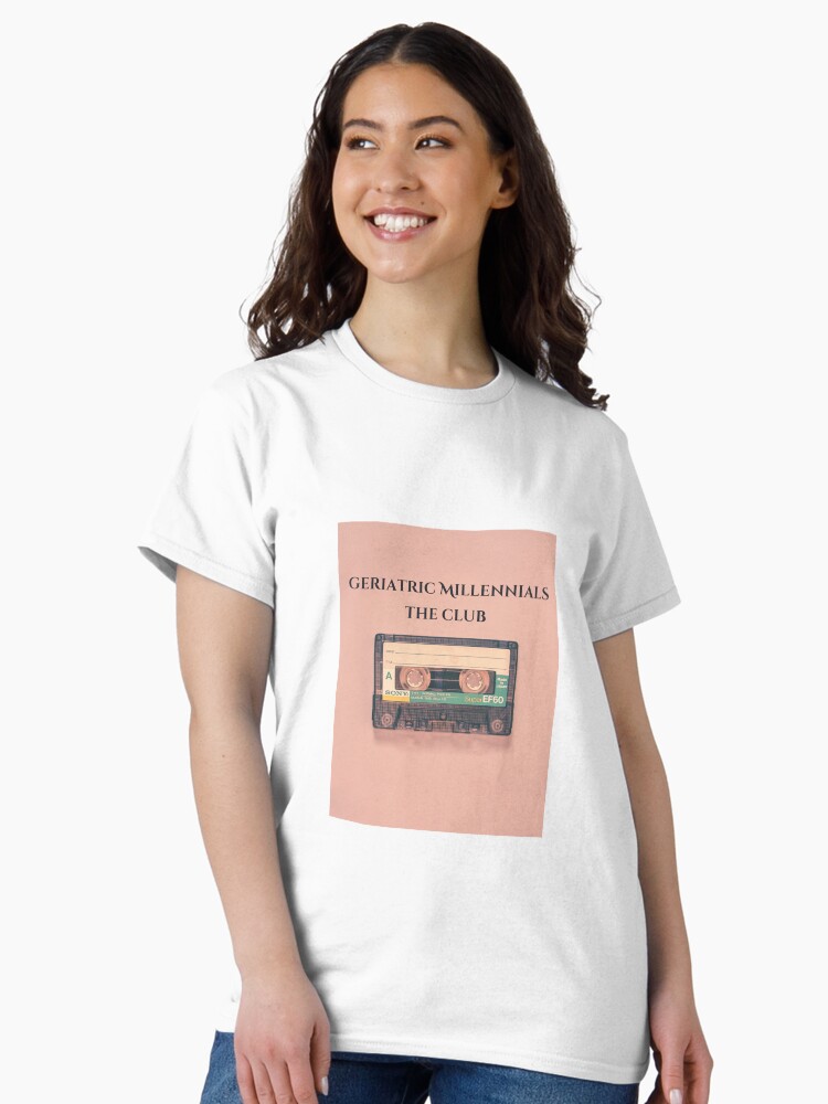 Thumbnail 2 of 7, Classic T-Shirt, Geriatric Millennial Tape Ediiton designed and sold by NicRR.