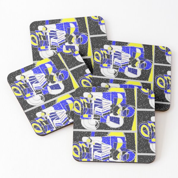 Item preview, 4 Colour Abstract In Shapes designed and sold by SmashingDeals.