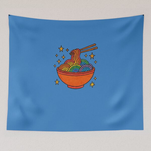 Item preview, Fideos ramen arcoíris designed and sold by FrictionMaxxing.