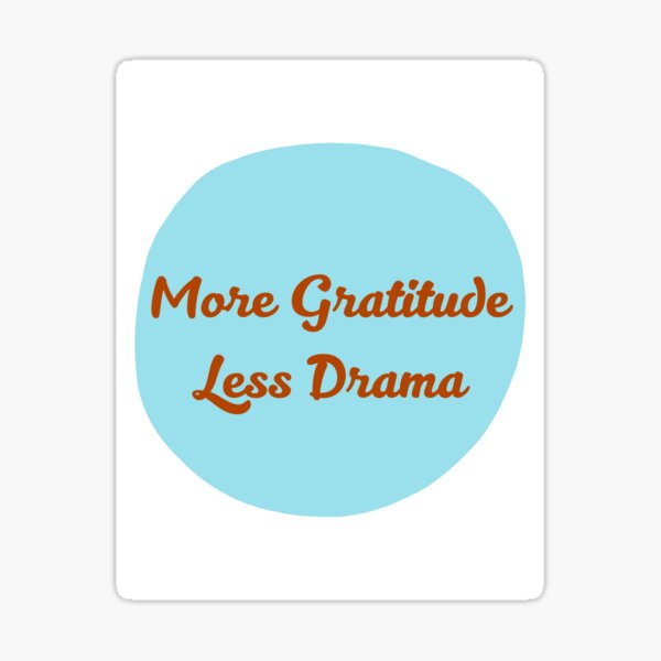 Gratitude Sticker