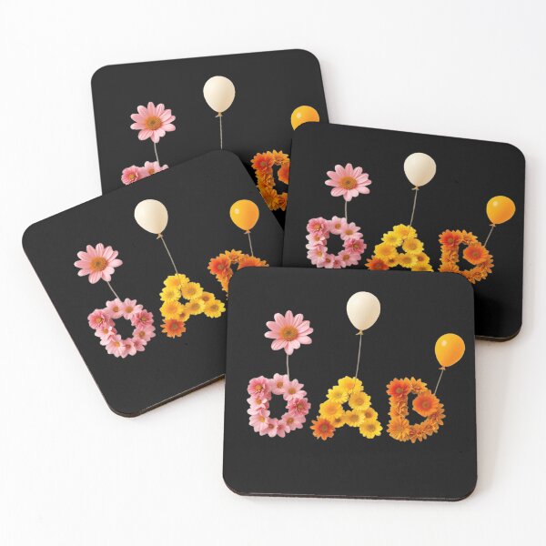 Item preview,  Floral Balloon DAD Design – Perfect Gift for Father's Day designed and sold by PrimeColors.