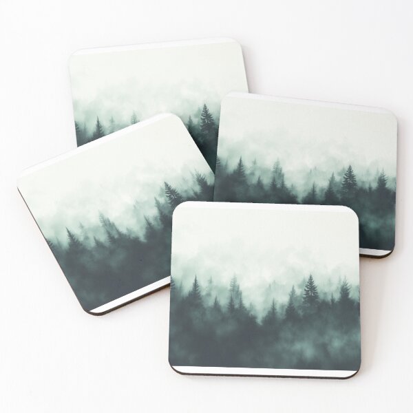 Item preview, Moody Misty forest designed and sold by Nwdigitalart.