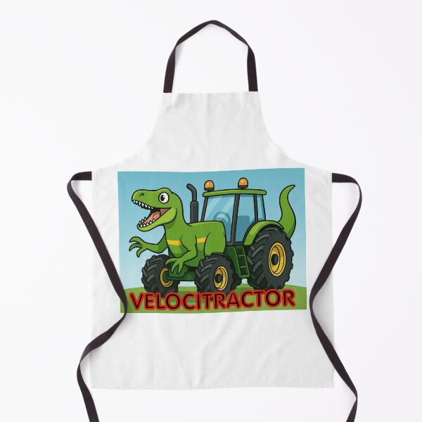 Item preview, Velociraptor, tractor, Velocirtractor Dinosaur designed and sold by ElGordeaux.