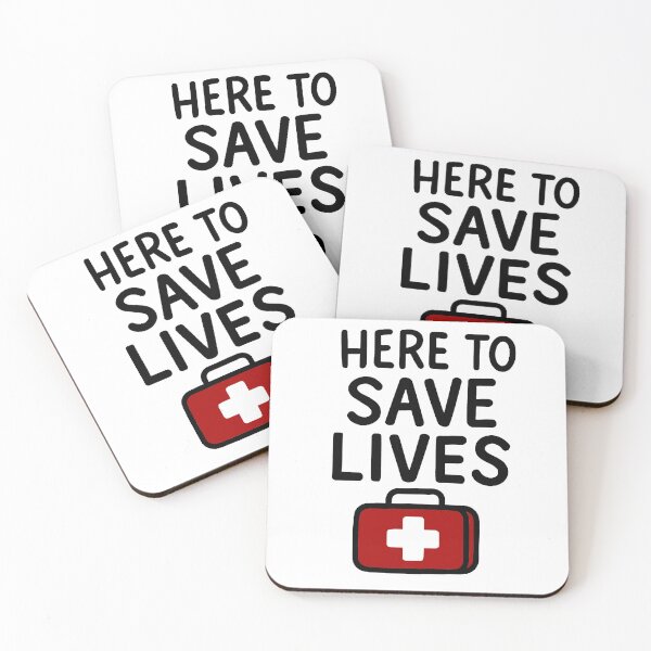 Item preview, Here to save lives  designed and sold by FarieArt.