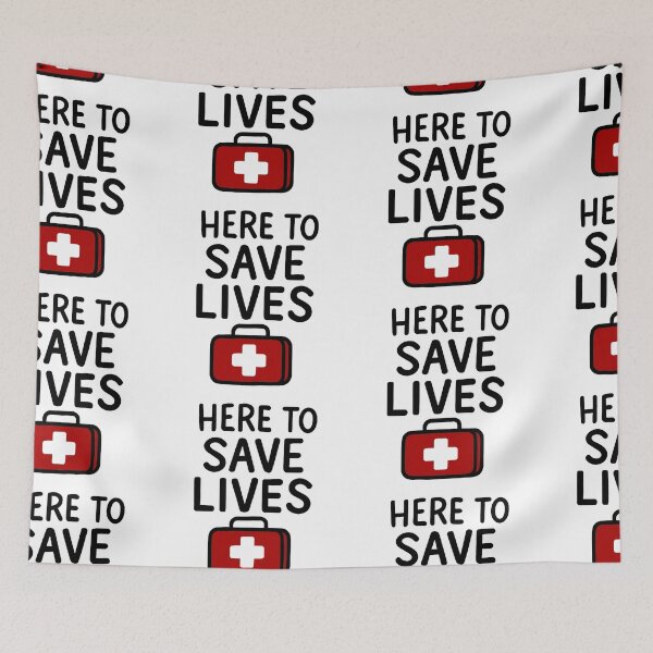 Item preview, Here to save lives  designed and sold by FarieArt.