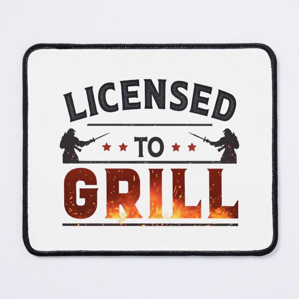 Item preview, licensed to grill designed and sold by Ismartista.