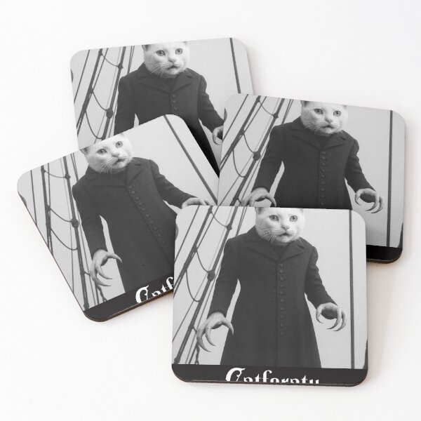 Item preview, Catferatu - White Cat designed and sold by FlagshipGoods.