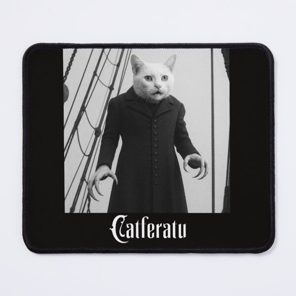Item preview, Catferatu - White Cat designed and sold by FlagshipGoods.