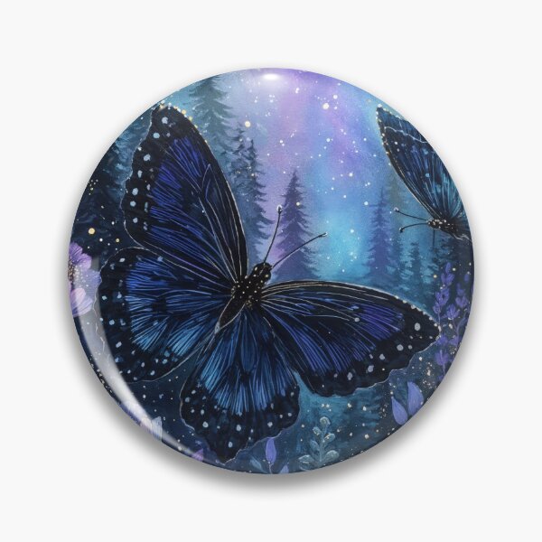 Item preview, Butterfly Whispers in the Midnight Bloom designed and sold by AshiraCreations.