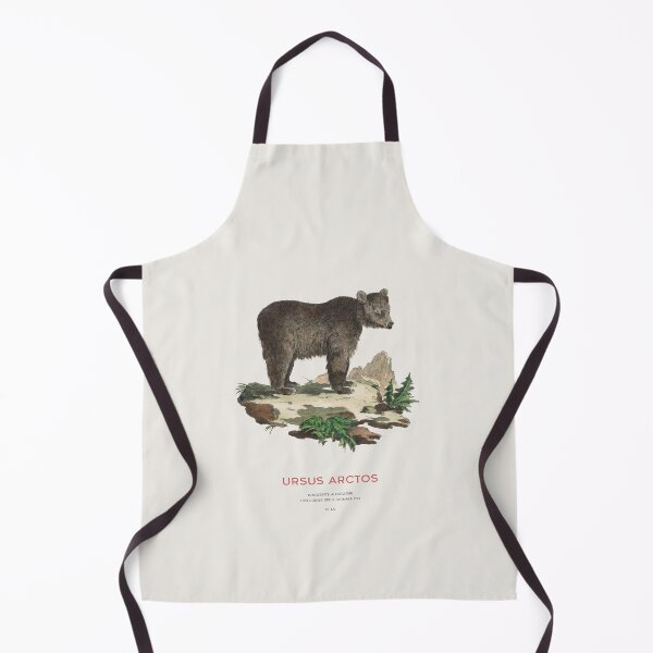 Item preview, Antique Brown Bear Drawing designed and sold by Vintagrafica.