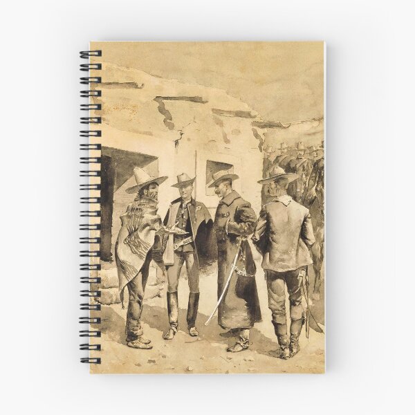 Item preview, U.S. Cavalry Hunting Garza Men on the Rio Grande (1890) designed and sold by stevepmp.