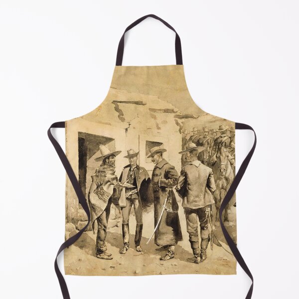 Item preview, U.S. Cavalry Hunting Garza Men on the Rio Grande (1890) designed and sold by stevepmp.