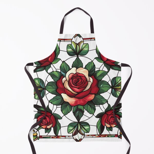 Item preview, Stained glass roses designed and sold by MendaciousMina.