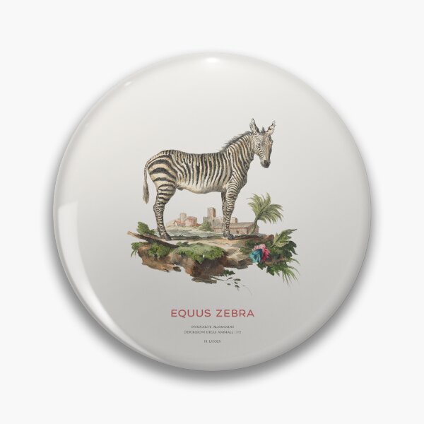 Item preview, Retro Mountain Zebra Engraving designed and sold by Vintagrafica.