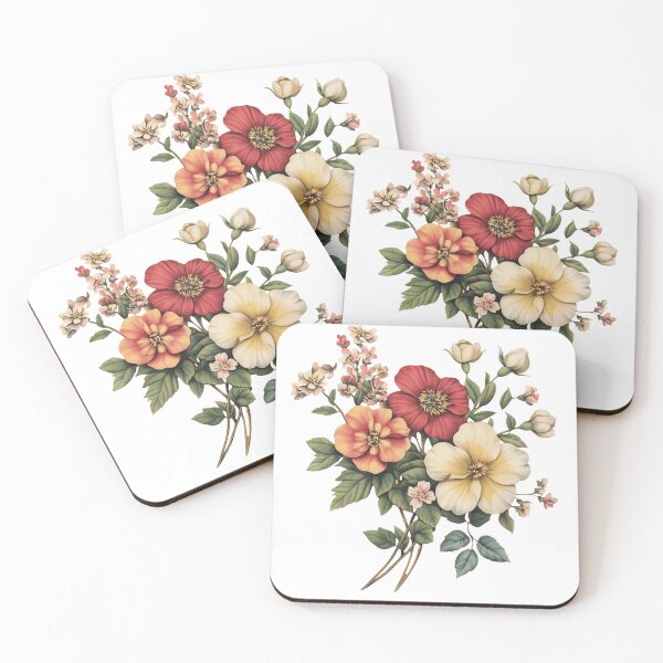 Item preview, Vintage flowers designed and sold by MendaciousMina.