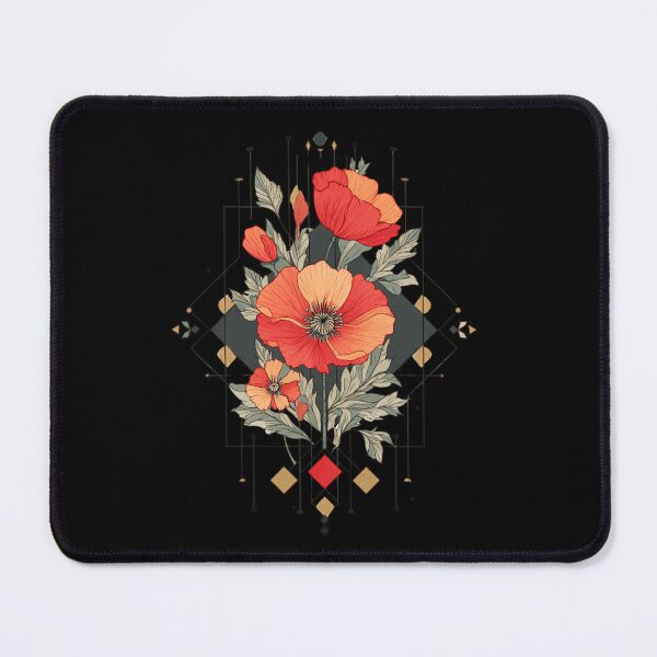 Item preview, Art deco Flowers designed and sold by MendaciousMina.