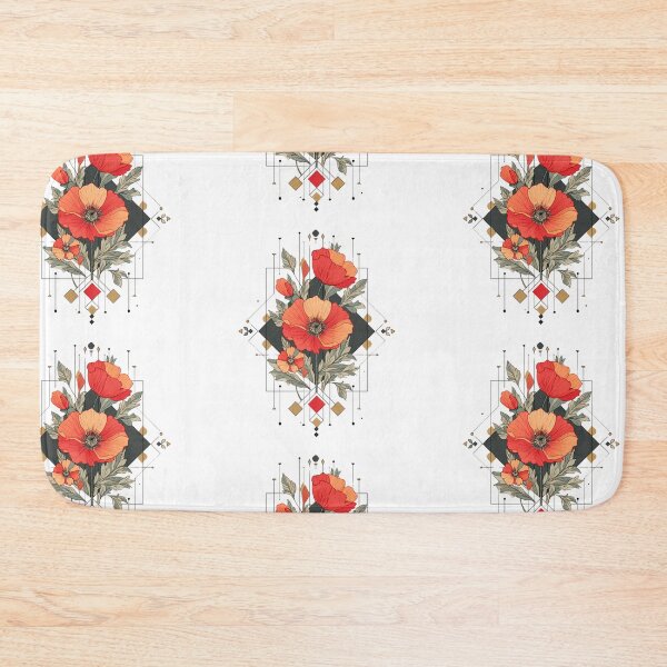 Item preview, Art deco Flowers designed and sold by MendaciousMina.