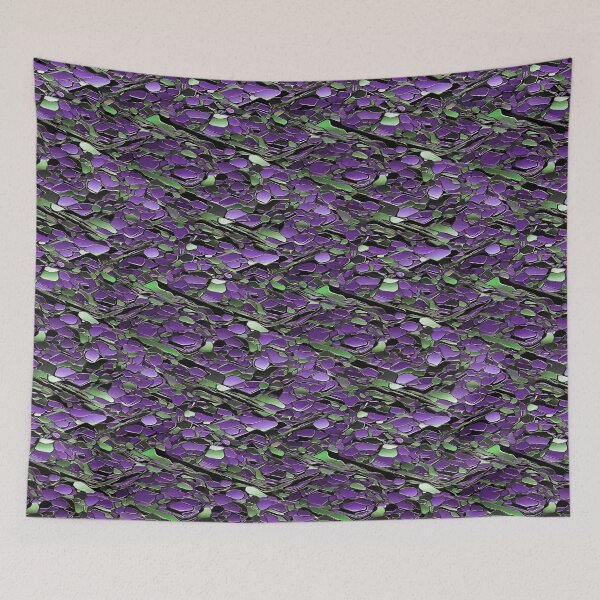 Item preview, Futuristic Metallic Seamless Pattern designed and sold by SketchNStyle.
