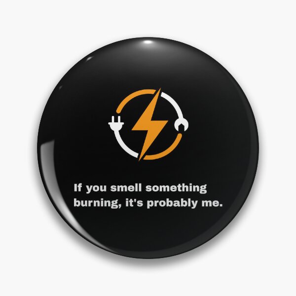Item preview, Funny Electrician Humor Typography designed and sold by Creastore.