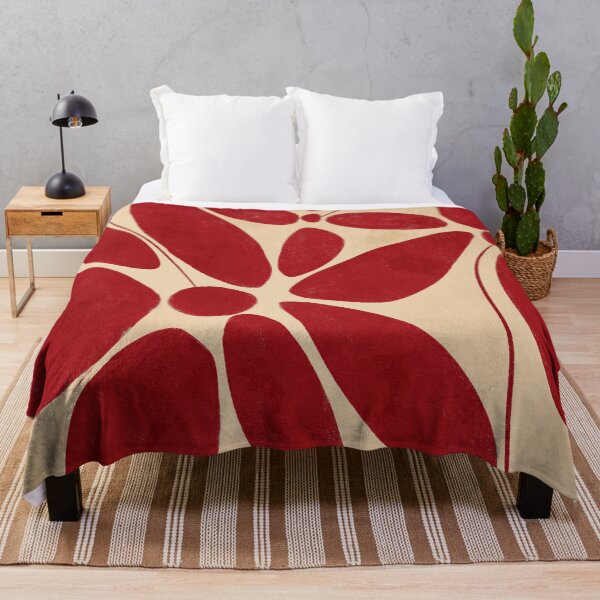 Item preview, Large Red Flowers designed and sold by Menega Sabidussi.
