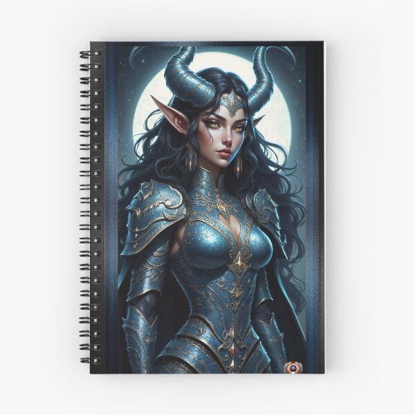 Item preview, Enigmatic Fantasy Portrait Of The Moonlit Celestial Beauty, Zarathia Ravishing AI Concept Art by Xzendor7 designed and sold by Xzendor7 Digital Art Creations.