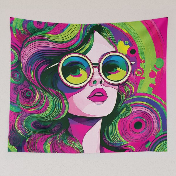 Item preview, 1969 A Polychromatic Phantasmagoria designed and sold by CharlottePlaceArt.