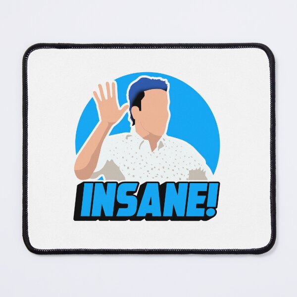 Item preview, Dinis from Big Brother Canada with a raised hand yells out insane designed and sold by thedinisf.