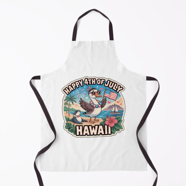 Item preview, Hawaii 4th of July Nēnē Goose Cute Sticker | Vintage Patriotic Island Vibes designed and sold by Nuist25.