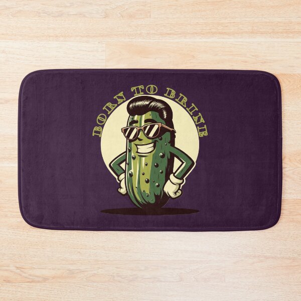 Item preview, Funny Pickle - Born to Brine  designed and sold by SeoulInkSoul.