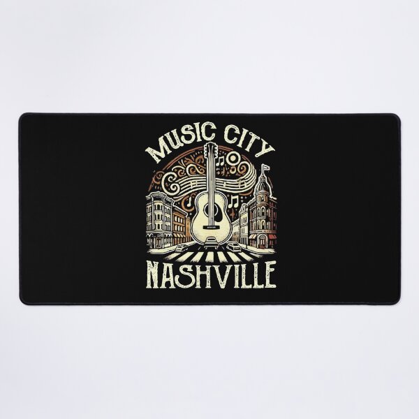 Item preview, Music City Souvenir From Nashville TN Guitar Nashville designed and sold by DSWShirts.