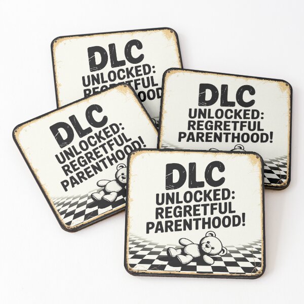 Item preview, Funny Gamer Parenting Dark Humor Regretful Parenthood Shirt  designed and sold by Amanda's Factory.