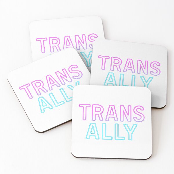 Item preview, Trans Ally – Neon Pride Art designed and sold by Haus Of Sin.