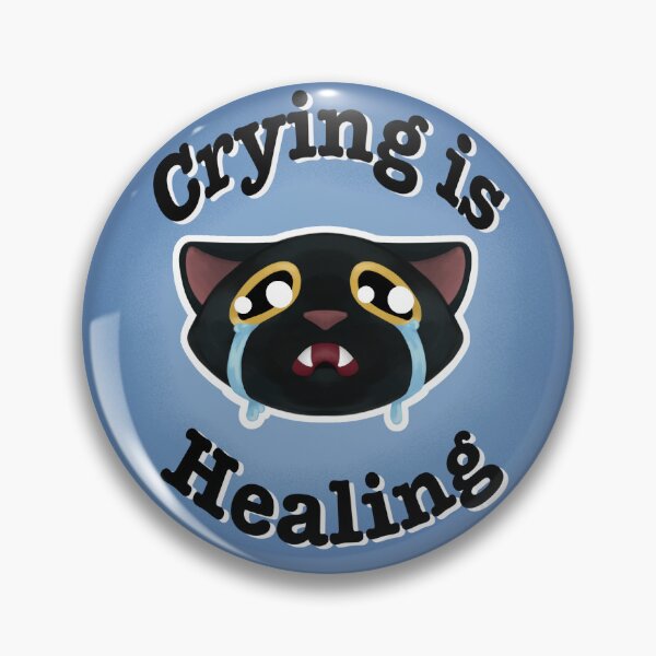 Item preview, Crying is healing cat version designed and sold by Astrx-Cat.