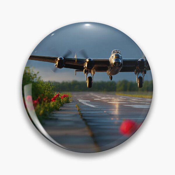 Item preview, Lancaster Poppy Landing designed and sold by Skyframe Aviation.