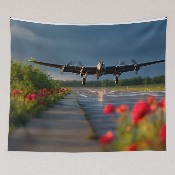 Item preview, Lancaster Poppy Landing designed and sold by Skyframe Aviation.