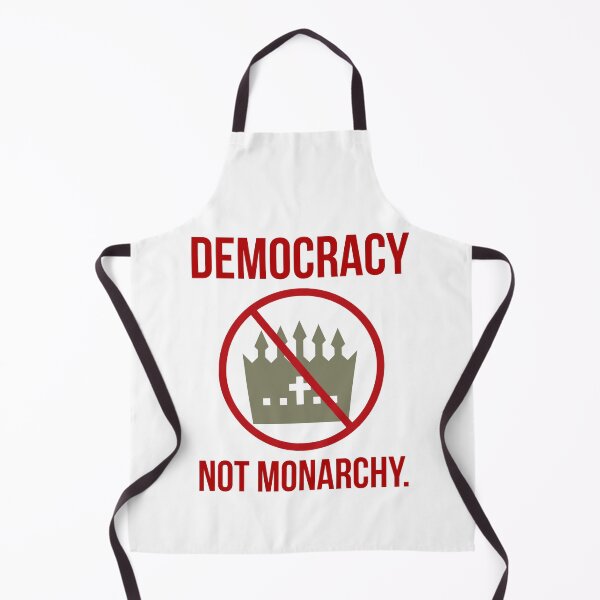 Item preview, Democracy not monarchy designed and sold by Rachel the Artist .