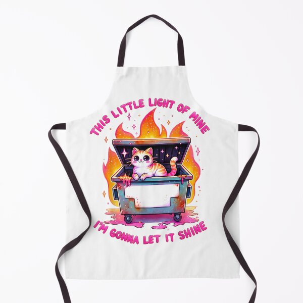 Item preview, Funny This Little Dumpster Fire It Cat Lovers designed and sold by BousinilyArt.