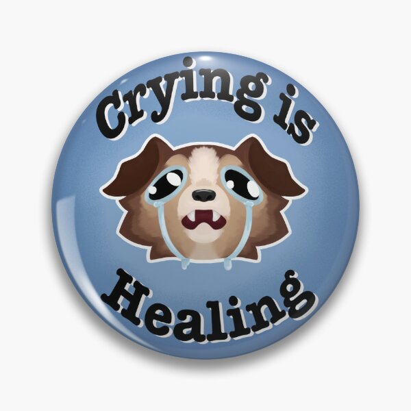 Item preview, Crying is healing dog version designed and sold by Astrx-Cat.