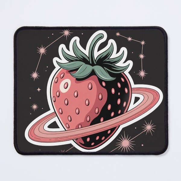 Item preview, Strawberry in space,cartoonSurrealism. designed and sold by Lilashakti ⭐️ ⭐️ ⭐️ ⭐️ ⭐️.