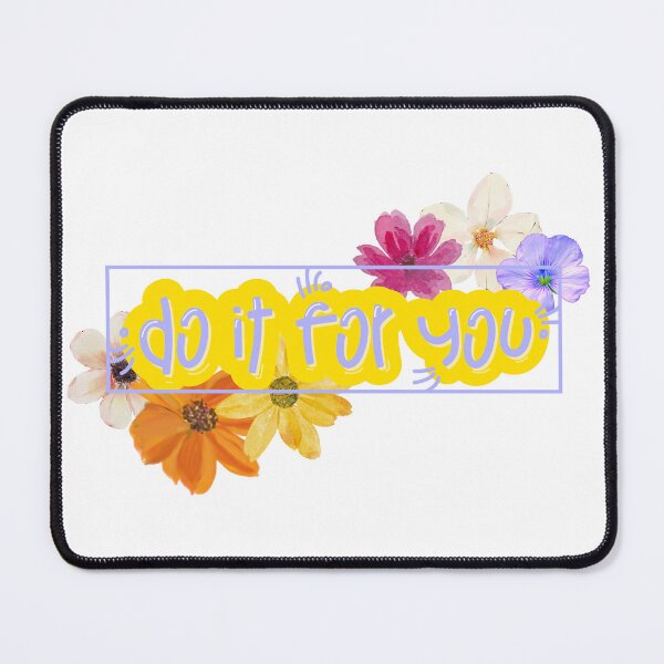 Item preview, Do It For You – Positive Floral Typography designed and sold by ZakiaDanishyar.