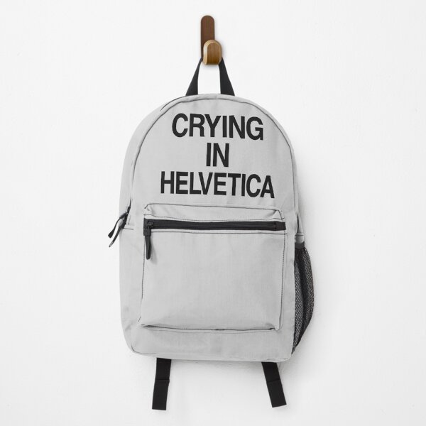Item preview, Funny Crying Font Mental Health Black Text version designed and sold by Shoot-The-Moon.