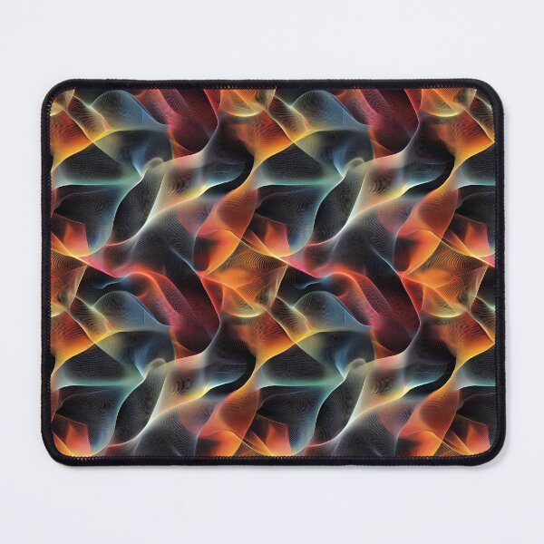 Item preview, Fractal Geometry Vibrant Psychedelic Colors designed and sold by MidArtForge.