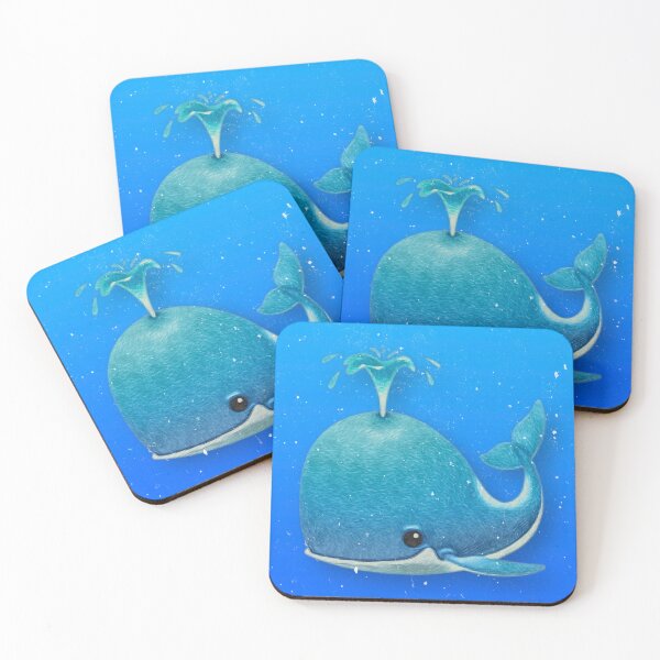 Item preview, Cute Whale - Emoji Art designed and sold by AmbientArtCo.