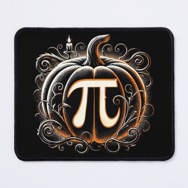 Item preview, Pumpkin Pi – Halloween Carved Pumpkin Math Pun Design designed and sold by Victor Shadehorn.