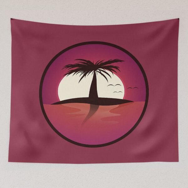 Item preview, Sun Set pink Ilustration Collection designed and sold by Ex-Moon.