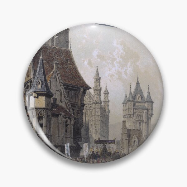 Artikelvorschau, Mittelalterliche Gothic-Fantasie entworfen und verkauft von 19th Century in Color.