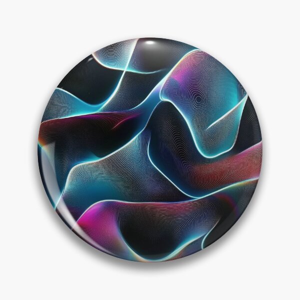 Item preview, Fractal Geometry Vibrant Psychedelic Colors designed and sold by MidArtForge.