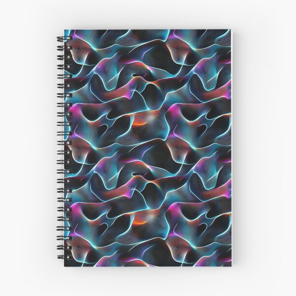 Item preview, Fractal Geometry Vibrant Psychedelic Colors designed and sold by MidArtForge.