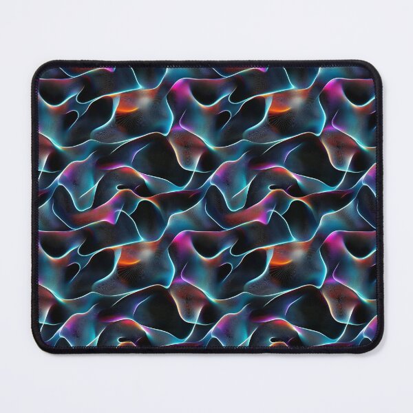Item preview, Fractal Geometry Vibrant Psychedelic Colors designed and sold by MidArtForge.
