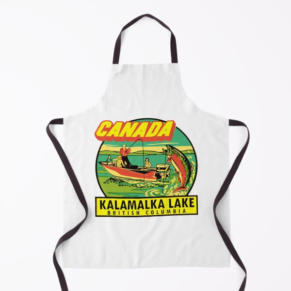 Item preview, Kalamalka Lake BC Fishing Vintage designed and sold by hilda74.